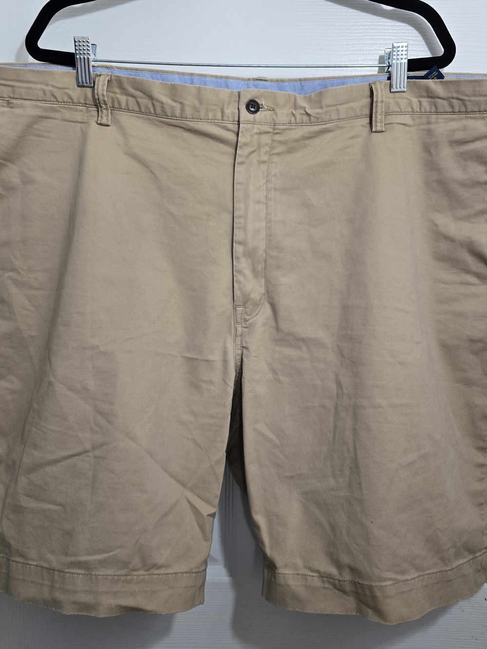 Polo Ralph Lauren Mens 48B Tan Khaki Classic Fit Chino Shorts 9" Inseam